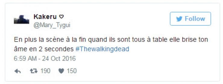 Illustration de l'article : Les 14 meilleurs tweets en réaction à la 7ème saison de « The Walking Dead » !