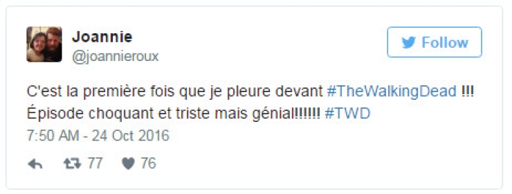 Illustration de l'article : Les 14 meilleurs tweets en réaction à la 7ème saison de « The Walking Dead » !