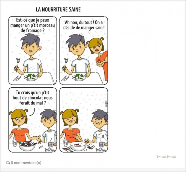 Illustration de l'article : Comment résumer la vie de couple en 14 illustrations ?