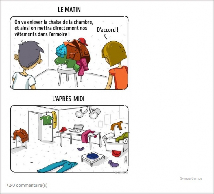 Illustration de l'article : Comment résumer la vie de couple en 14 illustrations ?