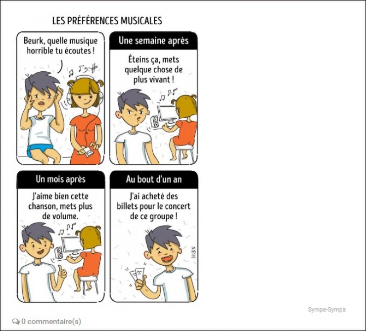 Illustration de l'article : Comment résumer la vie de couple en 14 illustrations ?