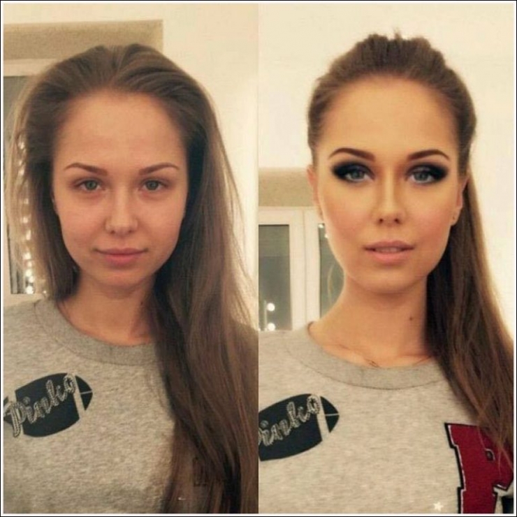 Illustration de l'article : Vous êtes avertis messieurs, la magie du maquillage fait des ravages... 18 photos qui nous le prouvent à nouveau !