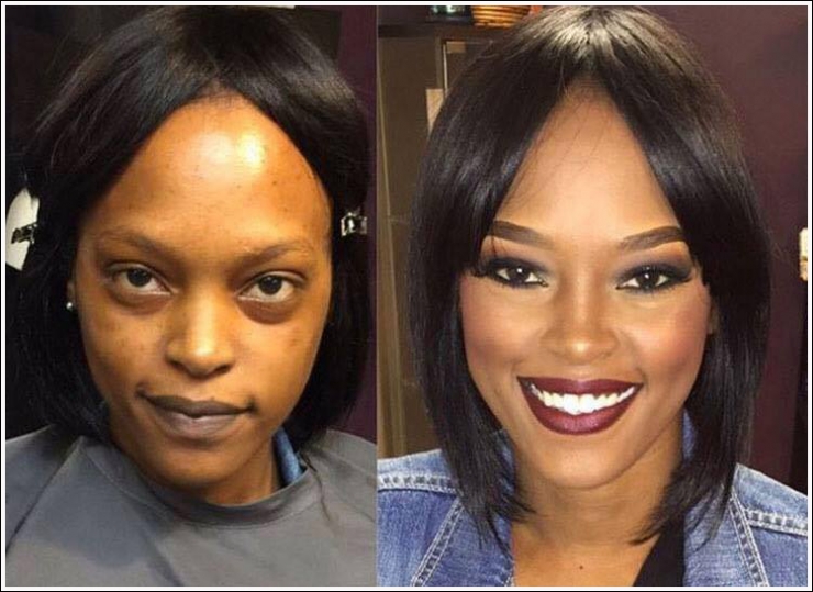 Illustration de l'article : Vous êtes avertis messieurs, la magie du maquillage fait des ravages... 18 photos qui nous le prouvent à nouveau !