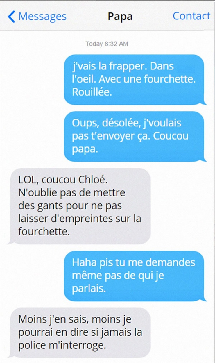 Illustration de l'article : Qui a dit que les parents étaient à la traîne au niveau des « sms » ? En voici 8 qui prouvent le contraire en faisant bien mieux que leurs enfants !