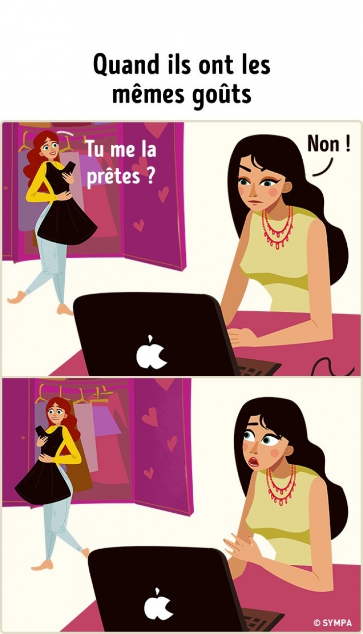 Illustration de l'article : 10 illustrations magnifiques qui montrent la relation magnifique unissant fr&egrave;res et s&oelig;urs... Malgr&eacute; le poids des ann&eacute;es !