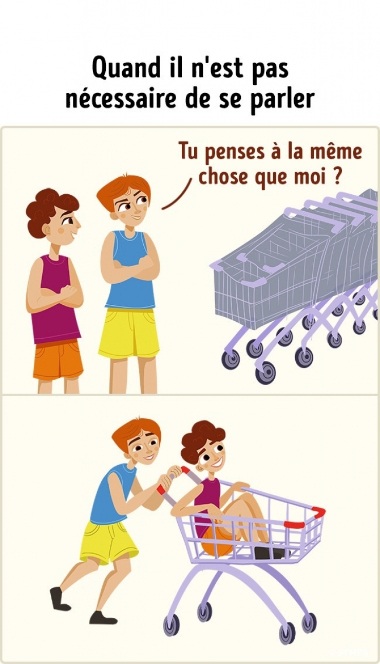 Illustration de l'article : 10 illustrations magnifiques qui montrent la relation magnifique unissant fr&egrave;res et s&oelig;urs... Malgr&eacute; le poids des ann&eacute;es !