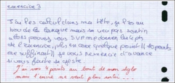 Illustration de l'article : Les élèves ne manquent pas d'humour ! La preuve avec ces 26 perles de copies.