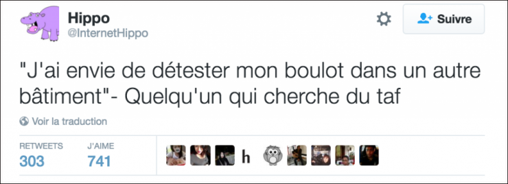 Illustration de l'article : Top 14 des tweets les plus drôles concernant le travail... À ne surtout pas lire au boulot !