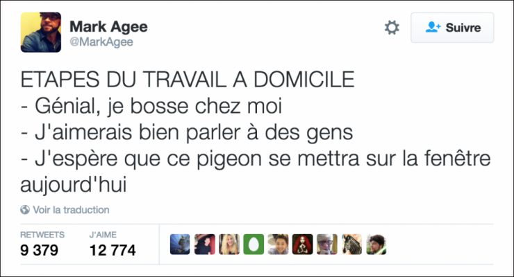 Illustration de l'article : Top 14 des tweets les plus drôles concernant le travail... À ne surtout pas lire au boulot !