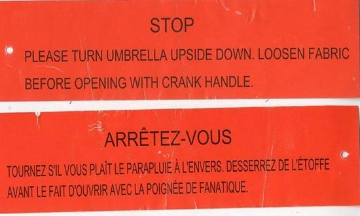 Illustration de l'article : Ne jamais se fier à un traducteur automatique, la preuve avec ces 17 ratés...