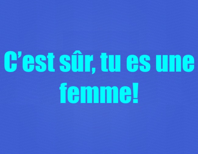 Illustration de l'article : En une question... On vous dit si vous êtes une femme ou un homme !