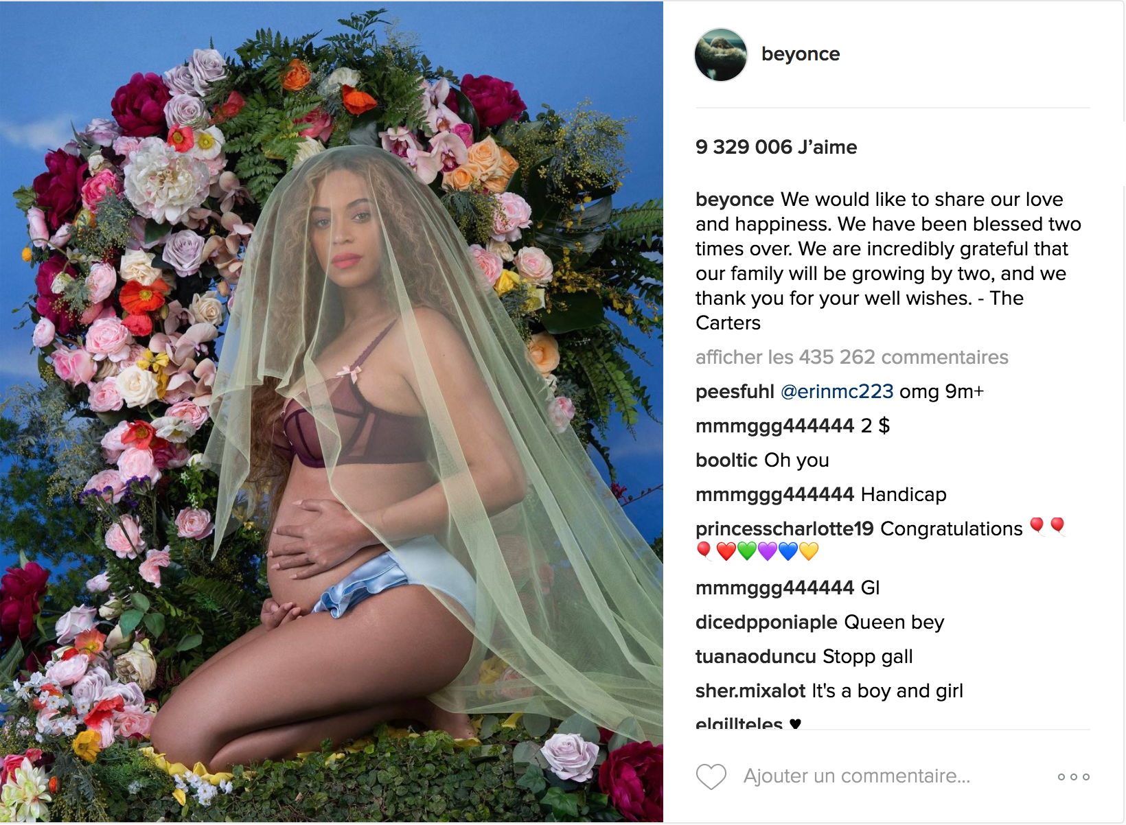 Illustration de l'article : Enceinte, Beyoncé établit un record historique avec cette simple photo !