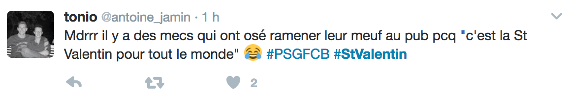 Illustration de l'article : PSG, St.Valentin, voici le top 19 des meilleurs tweets !