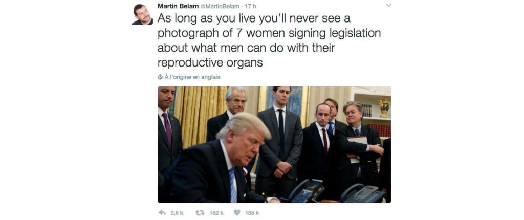 Illustration de l'article : Le monde entier est en colère à cause de cette photo de Donald Trump et son équipe !