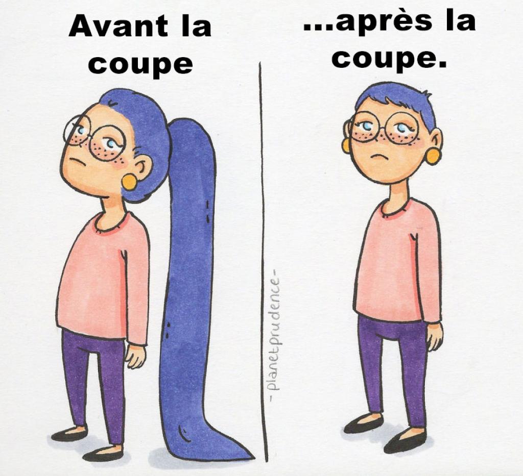 Illustration de l'article : 10 Images Qui Traitent Des Petits "Soucis" Que Toutes Les Femmes Comprendront ! Tellement vrai pour la coiffure...
