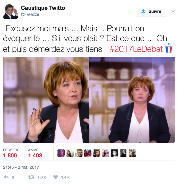 Illustration de l'article : Les meilleures réactions autour du débat Macron / Le Pen