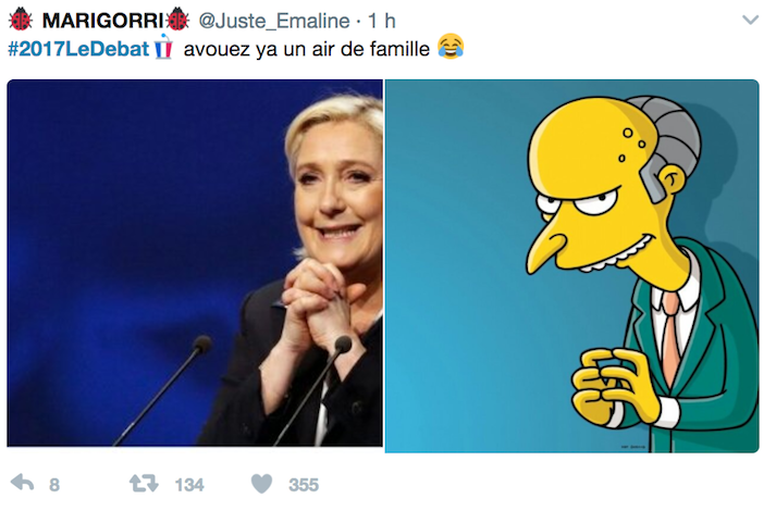 Illustration de l'article : Les meilleures réactions autour du débat Macron / Le Pen