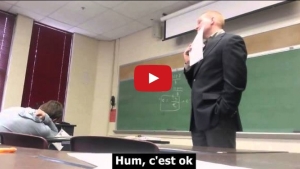 Image illustrant l'article La meilleure blague qu'un élève puisse faire à son professeur