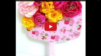 Illustration : Tutoriel - DIY : Customiser un miroir - Spécial fête des mères 