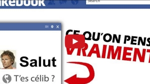 Illustration : "Ce que les gens pensent vraiment sur Facebook"