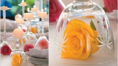 Illustration : Une Idée - Un Tuto: Décoration de table pour dîné romantique!