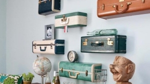 Illustration : "Top 10 des meilleures idées pratiques avec d’anciennes valises"