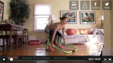 Illustration : Trouvez l'erreur: Vidéo de Fitness