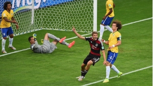 Illustration : "Brésil vs Allemagne: Une autre vision du Match"