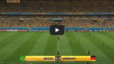 Illustration : Mondial: L'Allemagne se moque du Brésil à travers un montage énorme!