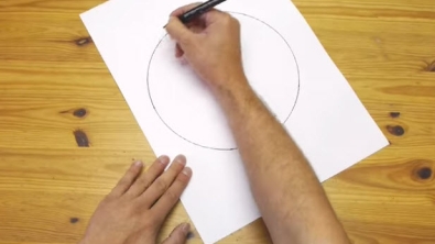 Illustration : Astuce : voici comment dessiner un cercle sans compas