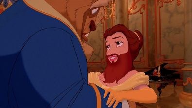 Illustration : "8 héroïnes Disney barbues !"