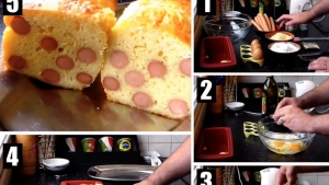 Image illustrant l'article Astuce: Comment réaliser un délicieux cake aux saucisses et au fromage?!