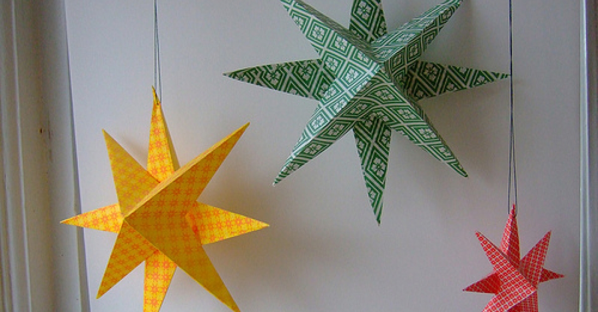 Etoile En Papier A Faire Soi Meme