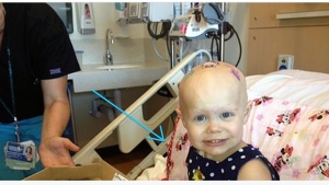 Illustration : "Cette petite princesse en chimiothérapie n'avait qu'un souhait! La réaction des gens fait plaisir à voir!"