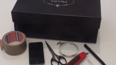 Illustration : Fabriquez un vidéoprojecteur pour votre smartphone avec une boîte à chaussures et une loupe