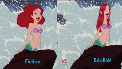 Illustration : "Des princesses Disney à la chevelure réaliste !"