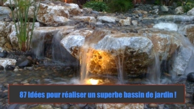 Illustration : Trouvez votre inspiration à travers ces 87 idées de bassins magnifiques pour Jardins !