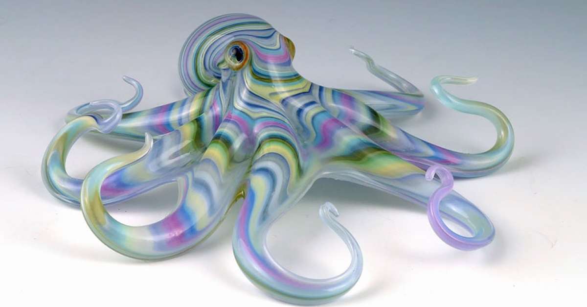 Фаллоимитатор Sexus Glass стеклянный, бесцветный, 17,5 см 912039 - Sexus Glass - Цветные - Купить