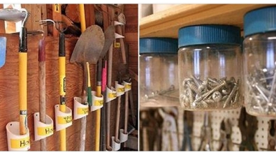 Illustration : "19 astuces pour garder votre garage organisé et bien rangé..."