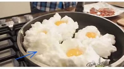 Illustration : "Astuce: Vous rêviez des oeufs dans les nuages ? Voici comment les réaliser..."