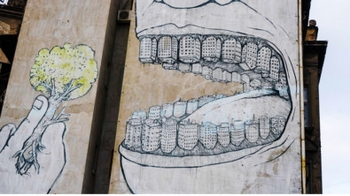 Illustration : "12 oeuvres de street-art qui viennent nous rappeler le sort tragique auquel est livrée notre planète"