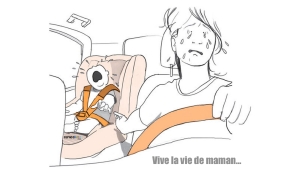 Image illustrant l'article Cette illustratrice dessine la vie de maman au quotidien (8 photos)