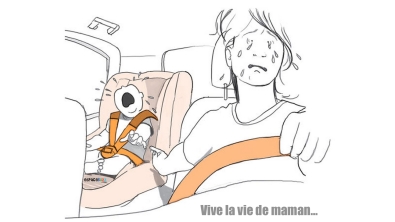 Illustration : Cette illustratrice dessine la vie de maman au quotidien (8 photos)