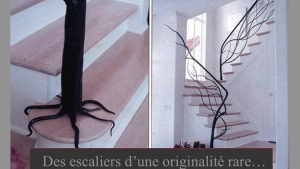 Illustration : "Ces 60 escaliers tous plus originaux les uns que les autres sont la pour votre inspiration..."