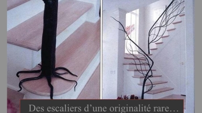 Illustration : "Ces 60 escaliers tous plus originaux les uns que les autres sont la pour votre inspiration..."