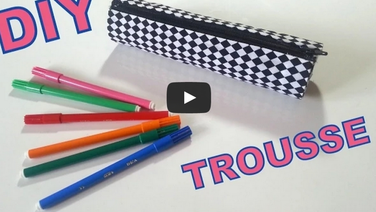 Une trousse à fabriquer à partir d'un des restes de votre papier essuie