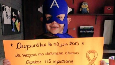 Illustration : Ce petit garçon a vaincu la leucémie et son message fait le tour du monde !