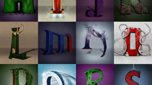 Illustration : "Voici l'alphabet des super-héros"