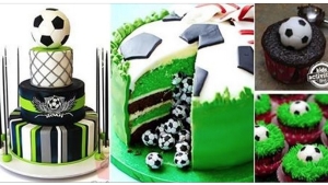 Image illustrant l'article Top 28 des plus beaux gâteaux pour les fans de Football... Joli travail !