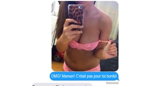 Image illustrant l'article Elle voulait envoyer une photo sexy à son copain mais c'est sa mère qui l'a reçue... Sa réaction vaut de l'or !